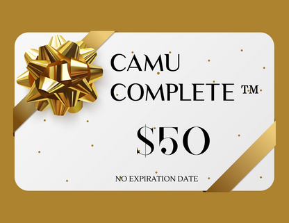 CAMUCOMPLETE™ GIFT CARD